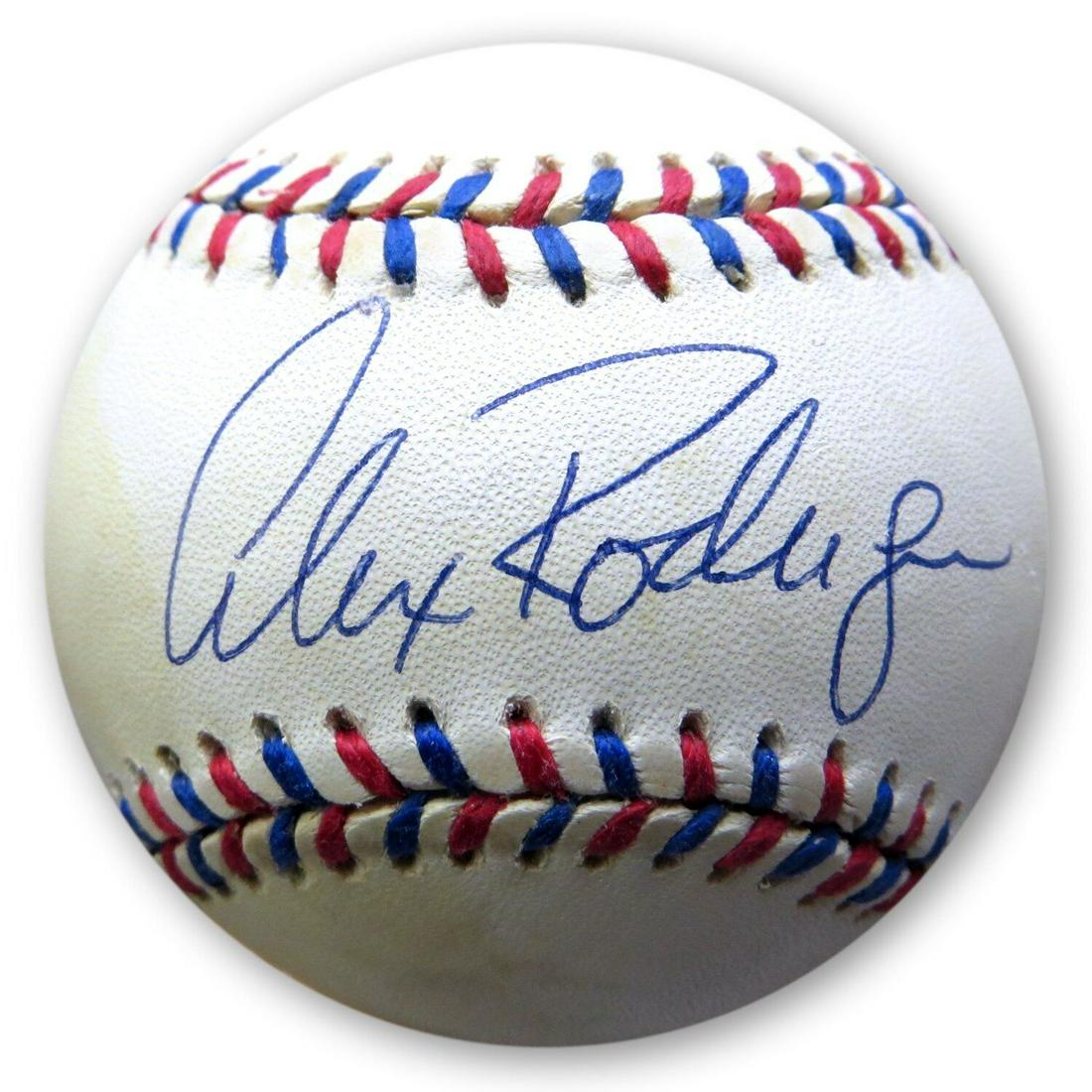 Alex Rodriguez Signed Autograph 1996 All-Star Game Baseball Mariners JSA: Alex Rodriguez Signed Autograph 1996 All-Star Game Baseball Mariners JSA Sport: Baseball-MLB Product: Ball Original/Reprint: Original Player: Alex Rodriguez Autograph Authentication: James Spence (JSA