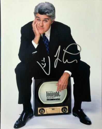 JAY LENO (The Tonight Show) signed 11x14 photo (MV1): JAY LENO (The Tonight Show) signed 11x14 photo (MV1) Industry: Television Original/Reproduction: Original Object Type: Photo Show: The Simpsons Signed By: Jay Leno None PLEASE NOTE: Framed Large or he