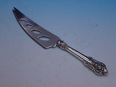 Grande Baroque by Wallace Sterling Silver Cheese and Sausage Knife Custom 7": Grande Baroque by Wallace Sterling Silver Cheese and Sausage Knife Custom 7" Grande baroque by wallacesterling silver hollow handle with stainless blade cheese and sausage knife, 7" custom made in the