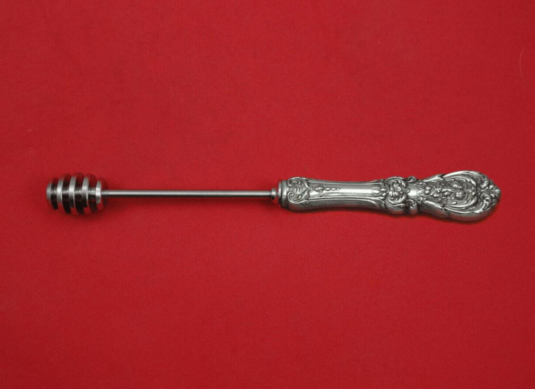 Francis I by Reed and Barton Sterling Silver Honey Dipper HH WS Custom Made: Francis I by Reed and Barton Sterling Silver Honey Dipper HH WS Custom Made Francis i by reed & bartonsterling silver hollow handle with with stainless implement honey dipper 8 5/8", custom made, in t