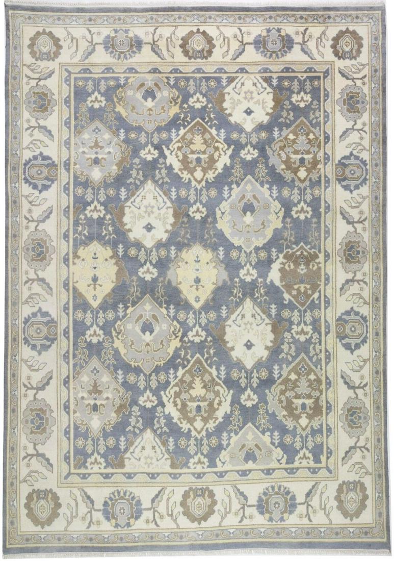 Handmade Gray Floral Design Oushak 10X14 Large Oriental Rug Living Room Carpet: Handmade Gray Floral Design Oushak 10X14 Large Oriental Rug Living Room Carpet Type: Area Rug "Size: 139 X 911 " Color: Gray Production Technique: Knotted Material: Wool Item Width: 165 Original/Repro
