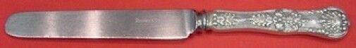 English King by Tiffany and Co Sterling Silver Breakfast Knife HHWS Blunt 7 3/4": English King by Tiffany and Co Sterling Silver Breakfast Knife HHWS Blunt 7 3/4" English king by tiffany and costerling silver hollow handle with stainless blade breakfast knife, 7 3/4" in the pattern
