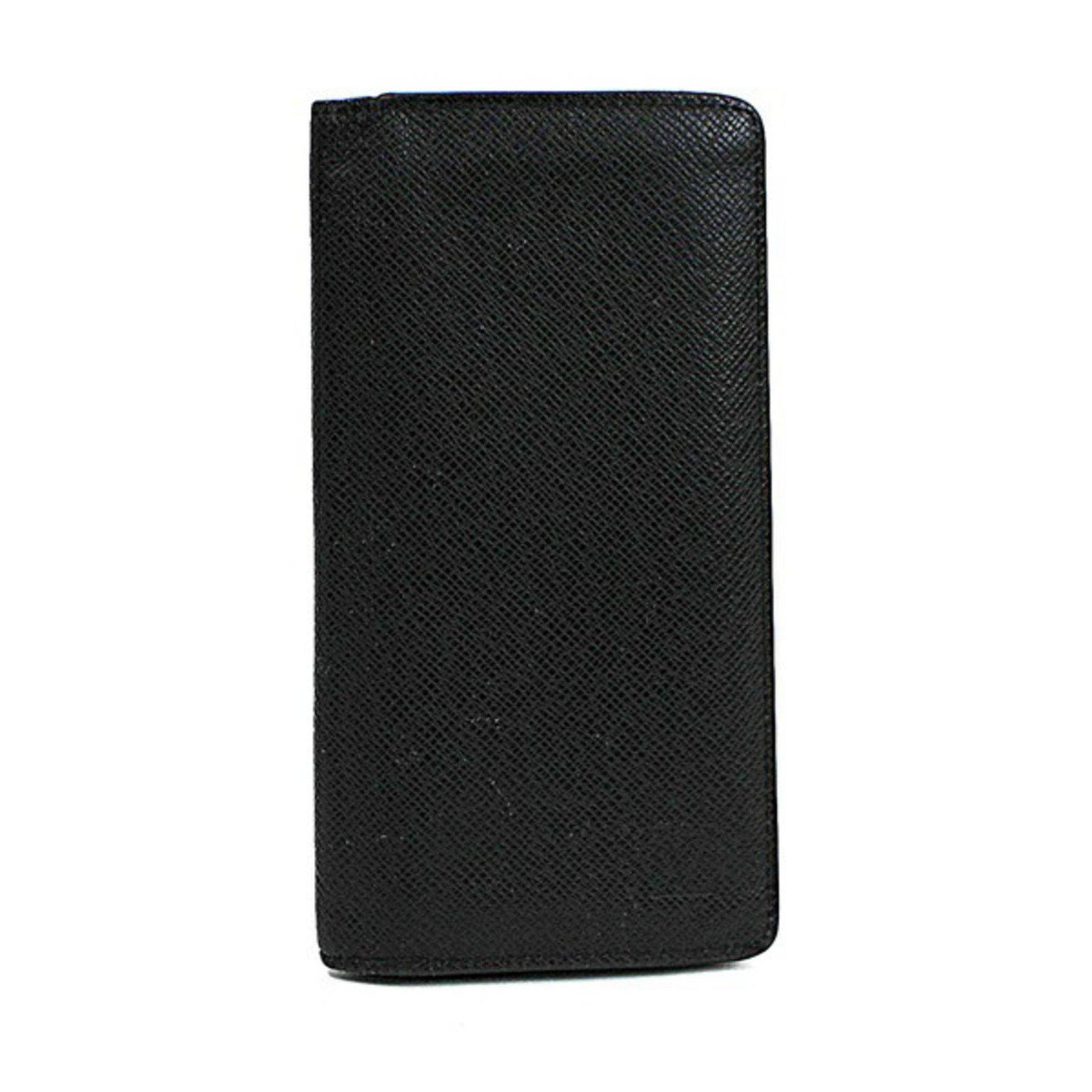 Louis Vuitton Taiga Bifold Long Wallet Portefeuille Braza Ardoise (Black) M32572 LOUIS VUITTON Men's: Louis Vuitton Taiga Bifold Long Wallet Portefeuille Braza Ardoise (Black) M32572 LOUIS VUITTON Men's Initials Brand: Louis Vuitton Line: Taiga Type: Long wallet (bi-fold) Gender: Men Material: Leather