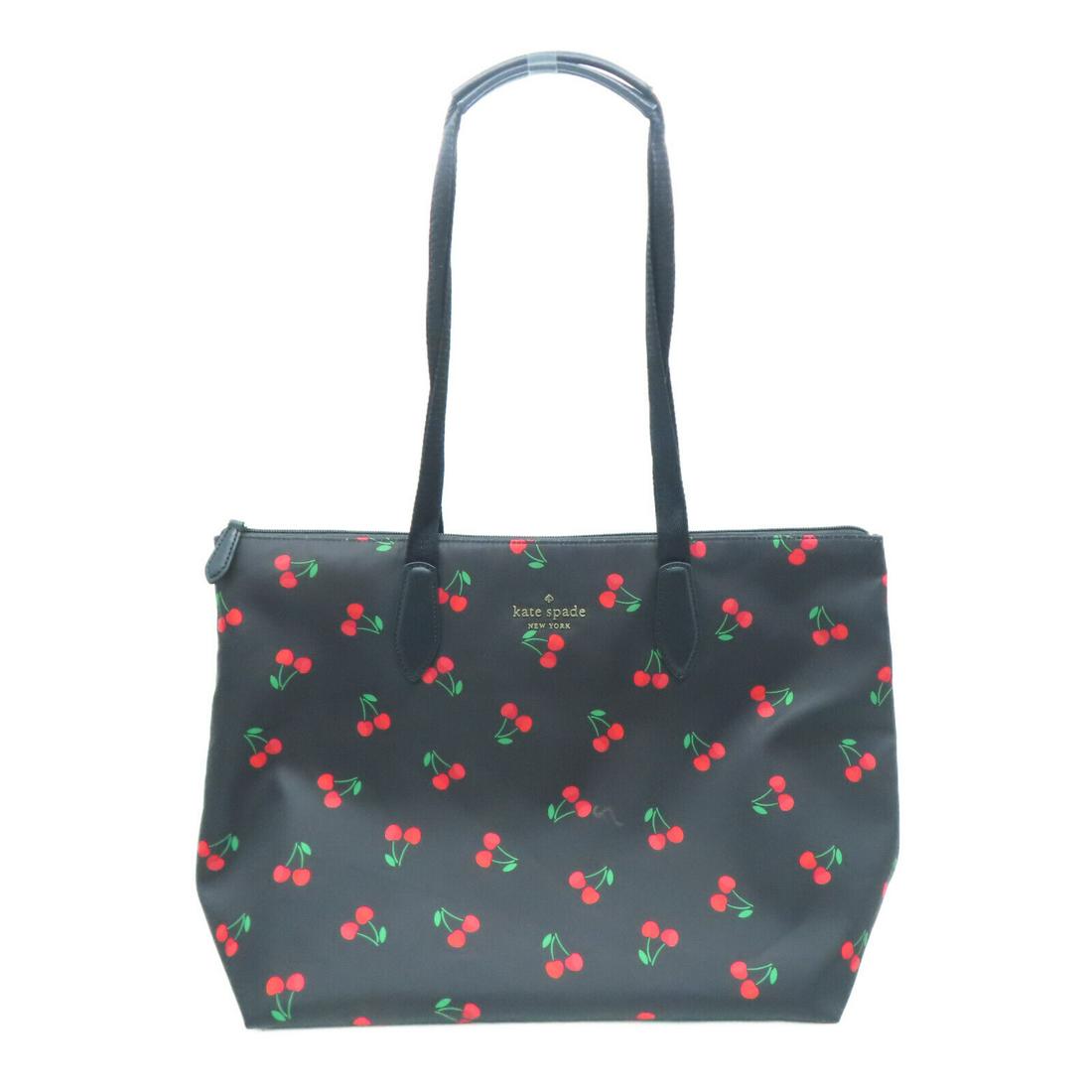 Kate Spade SHW Shoulder Tote Bag Nylon Black: Kate Spade SHW Shoulder Tote Bag Nylon Black Exterior Material: Nylon Style: Tote Bag Exterior Color: Black Hardware Color: Silver Bag Height: 11.8 Bag Depth: 5.9 Bag Length: 13.8 Size Type: Regular T