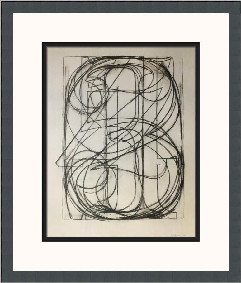 Jasper Johns 0 thru 9 II Custom Framed Print: Jasper Johns 0 thru 9 II Custom Framed Print Unit Of Sale: Single-Piece Work Artist: Jasper Johns Size: Medium Item Length: 15 in Region Of Origin: united states Framing: Matted & Framed Personalize: