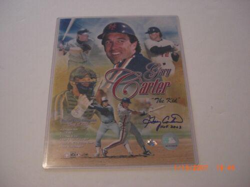 GARY CARTER METS MONTREAL EXPOS HOF 2003 CARTER/HOLOGRAM SIGNED 8X10 PHOTO: GARY CARTER METS MONTREAL EXPOS HOF 2003 CARTER/HOLOGRAM SIGNED 8X10 PHOTO Sport: Baseball-MLB Product: Photo Original/Reprint: Original Pre-Owned PLEASE NOTE: Framed Large or heavy Items do not have 
