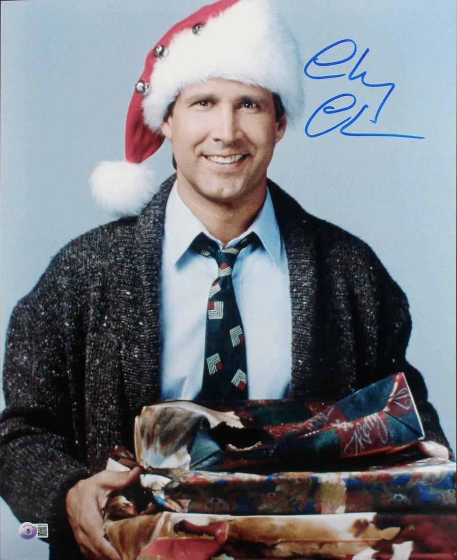 Chevy Chase Christmas Vacation Signed 16x20 Presents Photo BAS Witness: Chevy Chase Christmas Vacation Signed 16x20 Presents Photo BAS Witness Industry: Movies Object Type: Photograph Original/Reproduction: Original Autograph Authentication: Beckett Product Coa: Beckett P