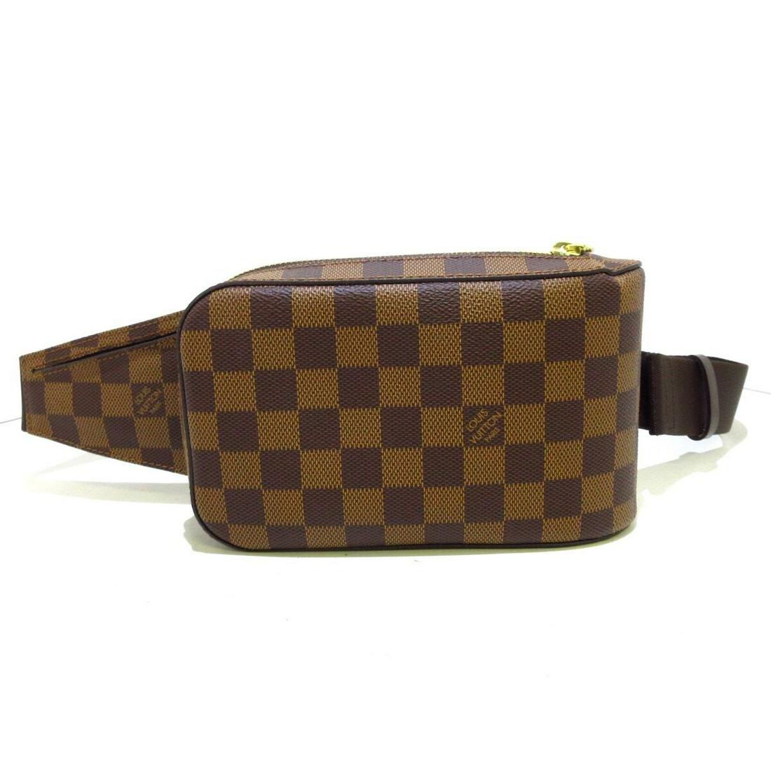 LOUIS VUITTON Geronimos N51994 Ebene Damier UB4125 Bum Bag Damier Canvas: LOUIS VUITTON Geronimos N51994 Ebene Damier UB4125 Bum Bag Damier Canvas Style: Bum Bag Exterior Color: Ebene Exterior Material: Damier Canvas Product Name: Geronimos Date Code/Stamp: UB4125 Line: Dam