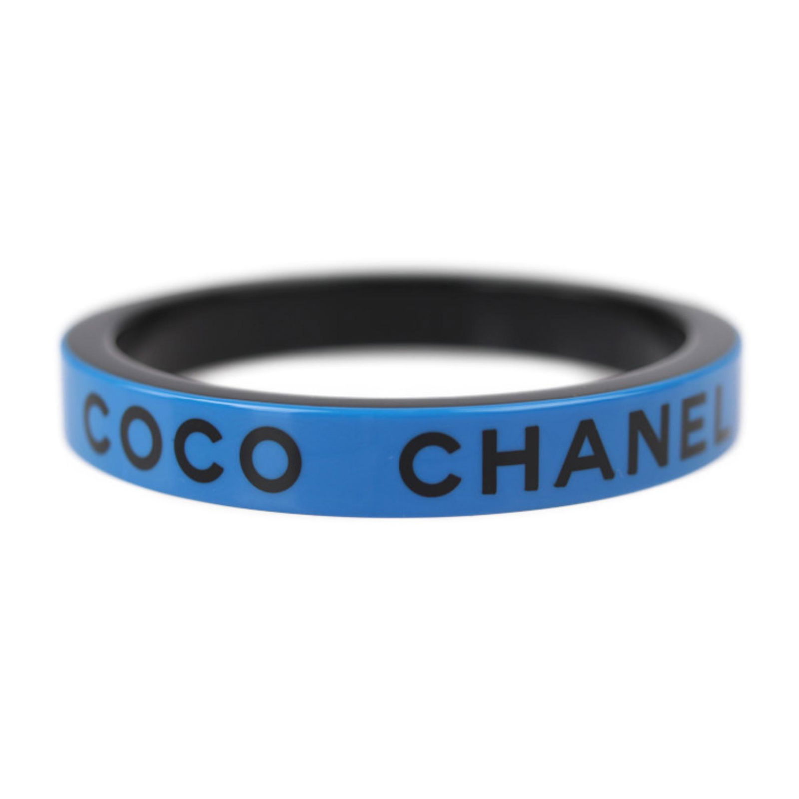 Chanel resin bangle deals