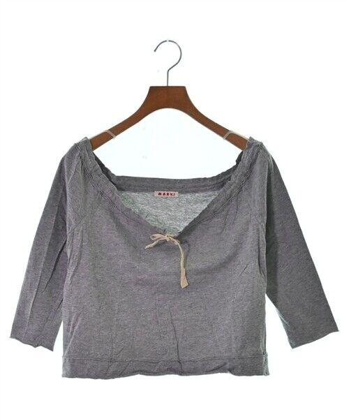 MARNI T-shirt/Cut & Sewn Gray 6: MARNI T-shirt/Cut & Sewn Gray 6 Color: Gray Type: T-shirt / cut B: Reasonable Wear and Tear The Mynt Guarantee: All items in this auction are guaranteed to be 100% authentic. At Your Service: At Mynt,