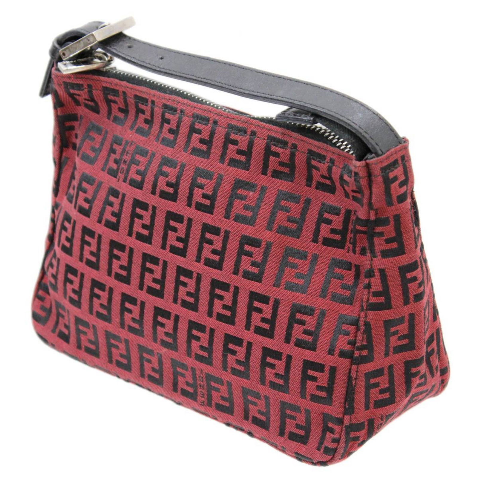 Fendi hand pouch zucchini red: Fendi hand pouch zucchini red Brand: Fendi Type: Pouch Material: Quilting Quilting: Color: Red color Gender: Women Size (HxWxD): 13.5cm x 9cm x 8cm / 5.31 x 3.54 x 3.14 Condition: Used (good) Handle: 