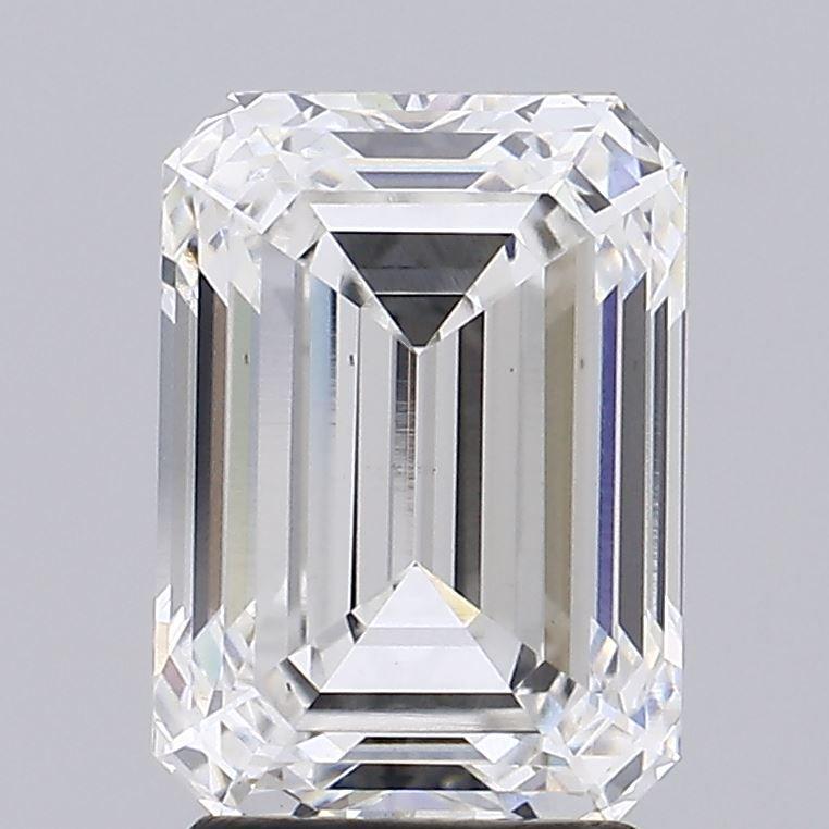 Ideal Loose Diamond - Emerald 3.2ct F VS1: Ideal Loose Diamond - Emerald 3.2ct F VS1 Ideal Cut: Yes Source: This is a real non-mined Diamond that has been grown in a lab Shape: Emerald Carats: 3.2 Color: F Clarity: VS1 Ratio: 1.3983 Polish: EX