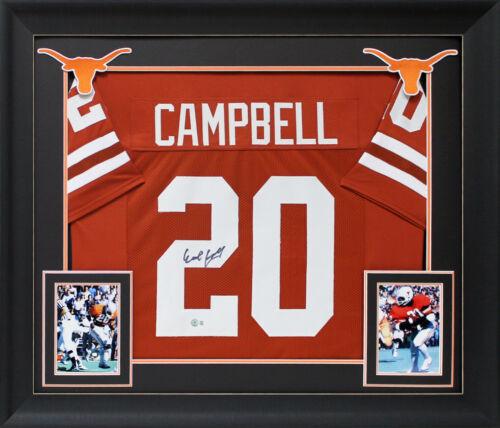Earl Campbell Signed Burnt Orange Pro Style Framed Jersey BAS Witness: Earl Campbell Signed Burnt Orange Pro Style Framed Jersey BAS Witness Sport: Football Original/Reprint: Original Team: Texas Longhorns Autograph Authentication: Beckett Player: Earl Campbell Product C