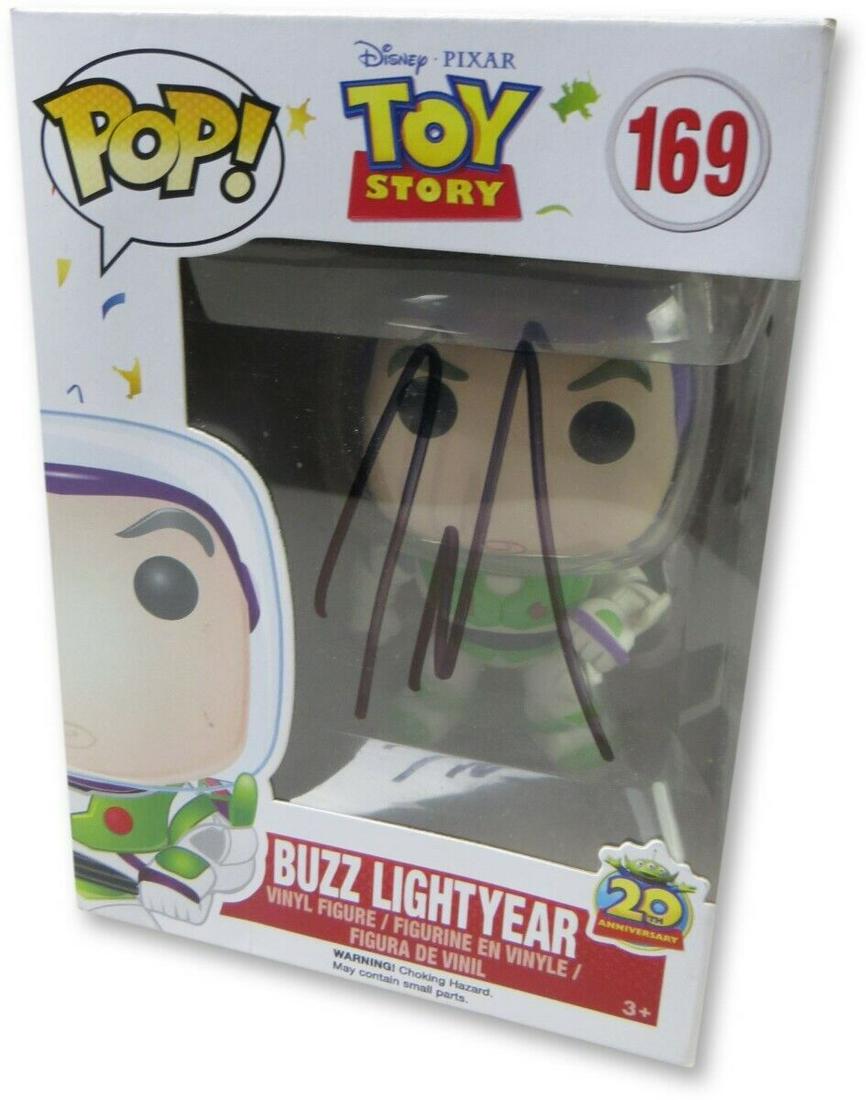 Tim Allen Signed Autographed Funko Pop! Toy Story Buzz Lightyear BAS: Tim Allen Signed Autographed Funko Pop! Toy Story Buzz Lightyear BAS Industry: Movies Original/Reproduction: Original Signed By: Tim Allen Autograph Authentication: Beckett Authentication Player: Tim