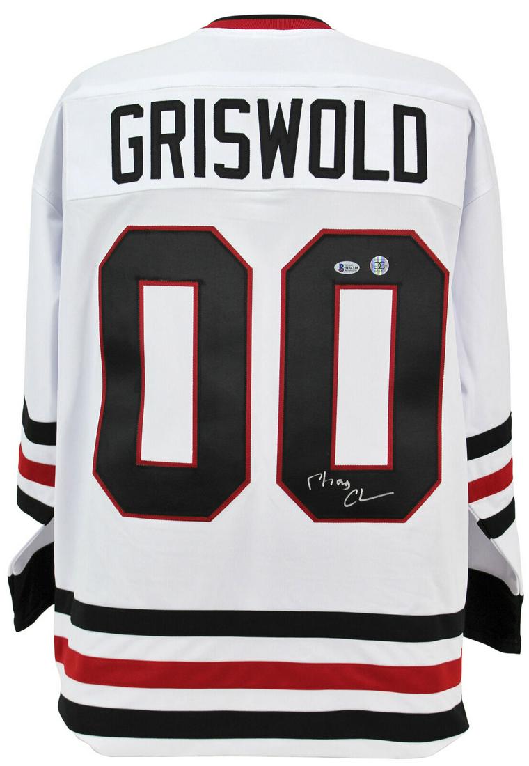 Chevy Chase Christmas Vacation Signed Santa Clark Griswold Jersey BAS #M54318: Chevy Chase Christmas Vacation Signed Santa Clark Griswold Jersey BAS #M54318 Industry: Movies Original/Reproduction: Original Autograph Authentication: BAS Product Coa: BAS Product Signed By Name: Ch