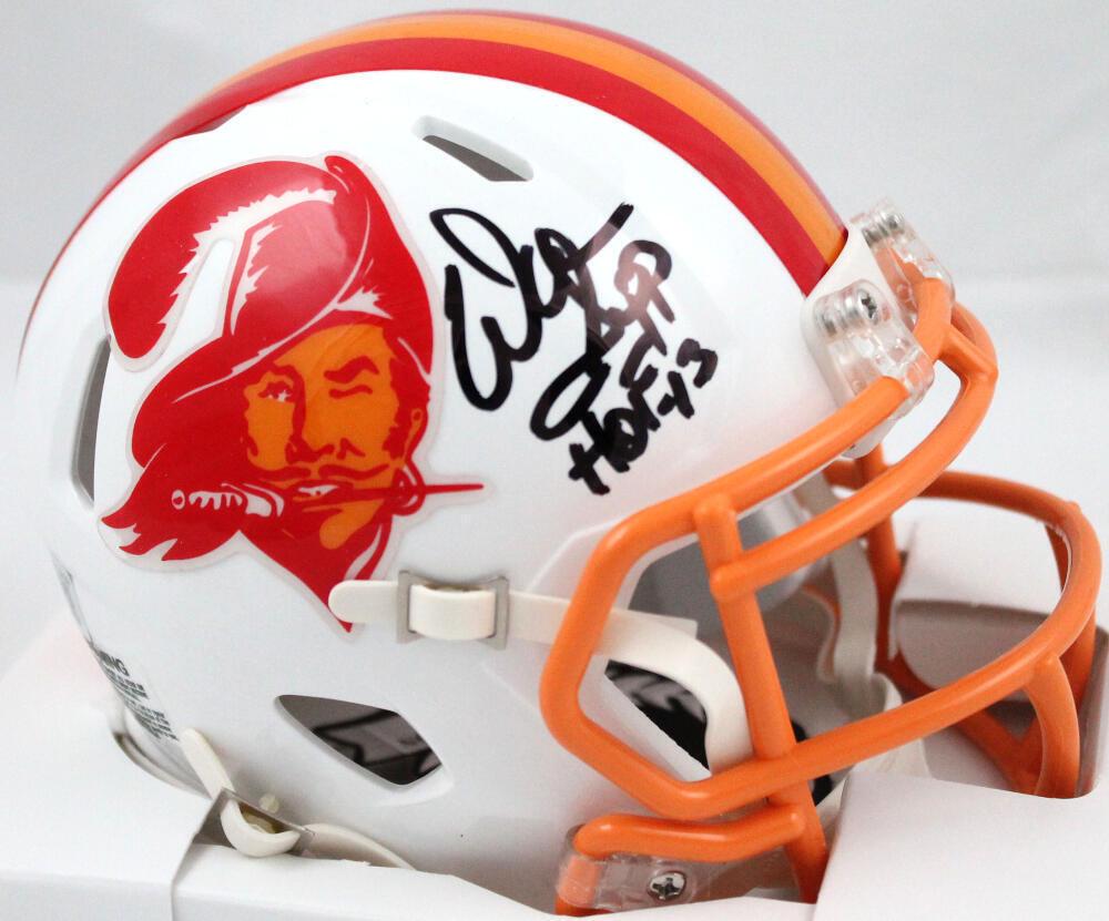 Warren Sapp Autographed Tampa Bucs 76-96 Speed Mini Helmet w/HOF-Beckett W Holo: Warren Sapp Autographed Tampa Bucs 76-96 Speed Mini Helmet w/HOF-Beckett W Holo Sport: Football-NFL Product: Helmet Original/Reprint: Original Player: Warren Sapp Team: Tampa Bay Buccaneers Autograph 