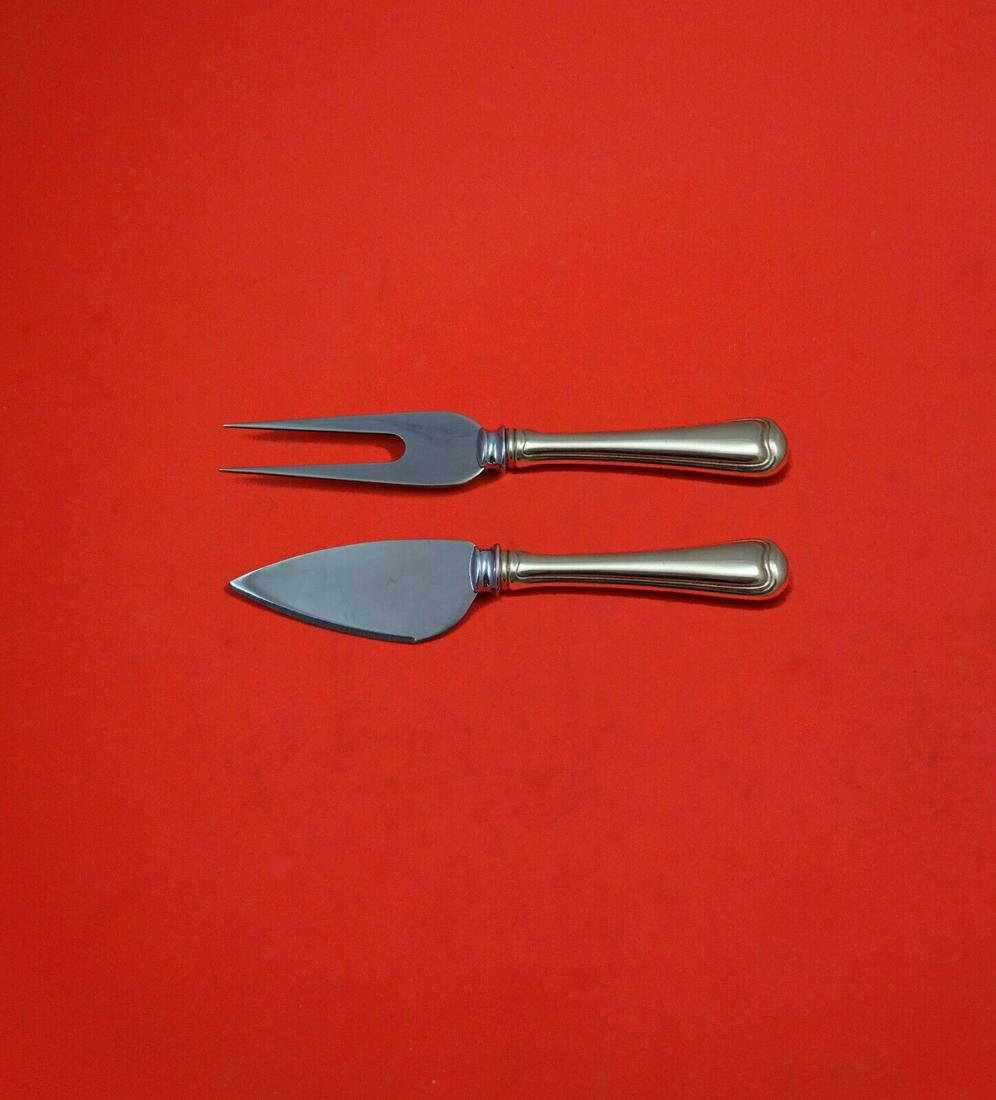 Old French by Gorham Sterling Silver Hard Cheese Serving Set 2-Piece Custom Made: Old French by Gorham Sterling Silver Hard Cheese Serving Set 2-Piece Custom Made Old french by gorhamsterling silver hollow handle with stainless blade/implement hard cheese serving set, custom made i