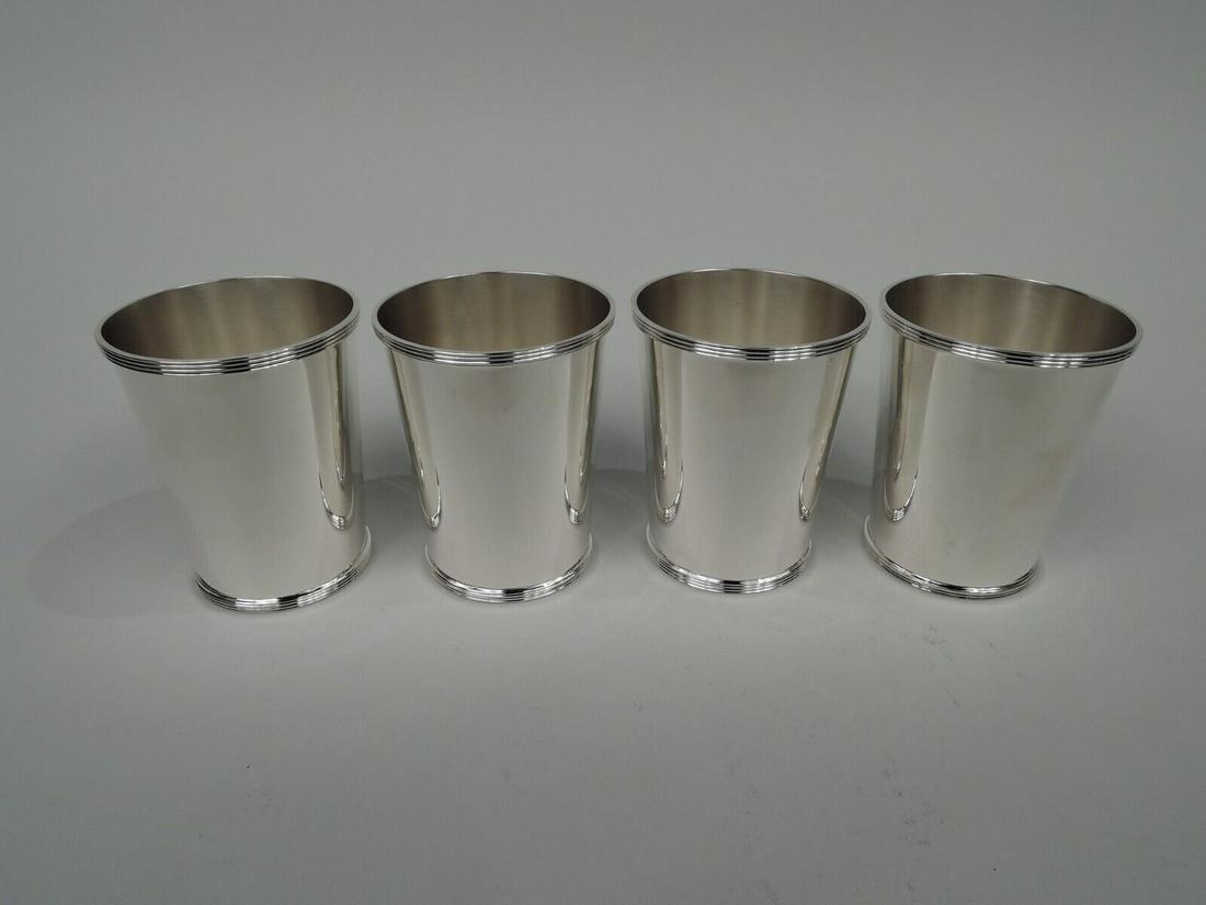 Dominick & Haff Reed & Barton Mint Juleps Cups 11 American Sterling