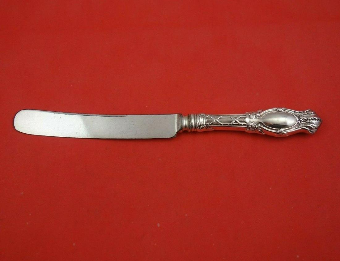 Abbottsford by International Sterling Silver Dinner Knife Old French 9 3/4": Abbottsford by International Sterling Silver Dinner Knife Old French 9 3/4" Abbottsford by internationalsterling silver hollow handle with stainless blade dinner knife old french 9 3/4" in the pattern