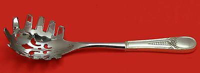 FLOWERED ANTIQUE BY BLACKINTON STERLING SILVER PASTA SERVER CUSTOM MADE HHWS 11": FLOWERED ANTIQUE BY BLACKINTON STERLING SILVER PASTA SERVER CUSTOM MADE HHWS 11" Flowered antique by blackinton sterling silver custom made hollow handle with stainless pasta server 11" in the pattern