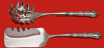Old Atlanta by Wallace Sterling Silver Italian Server Set 2pc HHWS Custom: Old Atlanta by Wallace Sterling Silver Italian Server Set 2pc HHWS Custom Old atlanta by wallace sterling silver custom made hollow handle with stainless implements two piece italian server serving se