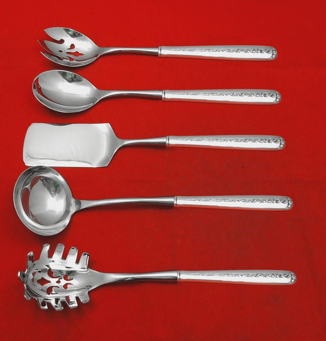 Towle rambler rose shop sterling flatware