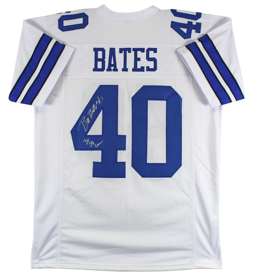 Bill Bates "3x SB Champ" Signed White Pro Style Jersey BAS Witnessed: Bill Bates "3x SB Champ" Signed White Pro Style Jersey BAS Witnessed Sport: Football-NFL Product: Jersey Original/Reprint: Original Player: Bill Bates Team: Dallas Cowboys Autograph Authentication: Be