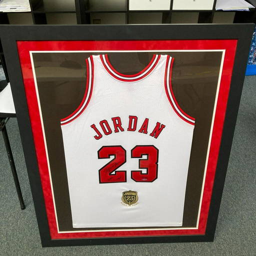 Lot Detail - 1996-97 Michael Jordan Game Used and Signed/Inscribed