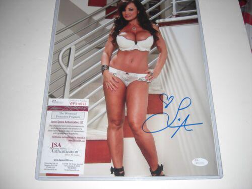 LISA ANN MILF SEXY POSE PORNSTAR/ACTRESS #3 JSA/COA SIGNED 11X14 PHOTO: LISA ANN MILF SEXY POSE PORNSTAR/ACTRESS #3 JSA/COA SIGNED 11X14 PHOTO Industry: Movies Object Type: Photograph Original/Reproduction: Original Pre-Owned PLEASE NOTE: Framed Large or heavy Items do no