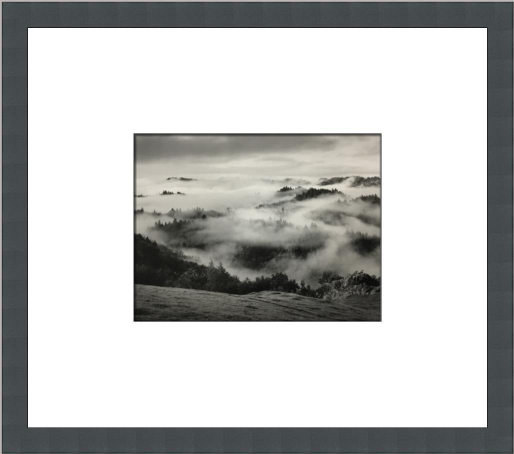 Ansel Adams Clearing Storm Sonoma County CA Custom Framed Print: Ansel Adams Clearing Storm Sonoma County CA Custom Framed Print Size: Medium Region Of Origin: usa Artist: Ansel Adams Production Technique: Lithography Framing: Matted & Framed Style: Realism Item He