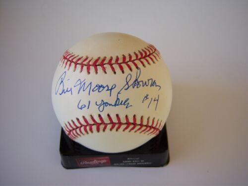 MOOSE SKOWRON YANKEES SCHWARTZ/COA SIGNED BASEBALL: MOOSE SKOWRON YANKEES SCHWARTZ/COA SIGNED BASEBALL Sport: Baseball-MLB Product: Ball Original/Reprint: Original Pre-Owned PLEASE NOTE: Framed Large or heavy Items do not have shipping costs included. 