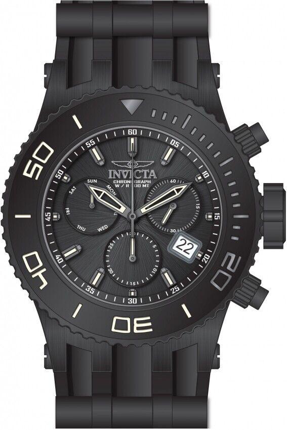 Invicta Men's Specialty Subaqua Diver Quartz Chronograph Watch 52mm NEW: Invicta Men's Specialty Subaqua Diver Quartz Chronograph Watch 52mm NEW Brand: Invicta Department: Men Type: Wristwatch Movement: Quartz Band Color: Black Customized: No Dial Color: Black Model: 22367