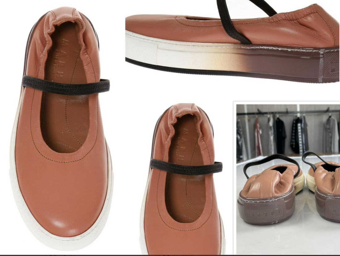 Marni Womens Rare Iconic Calfskin PLATFORM BALLET FLATS Ballerinas Sneakers-: Marni Womens Rare Iconic Calfskin PLATFORM BALLET FLATS Ballerinas Sneakers- Accents: BALLERINES A PLATEFORME Style: Ballerine Pointure Au: AU 11 Marque: Marni Us Taille De Chaussure: US 11 Vintage: N