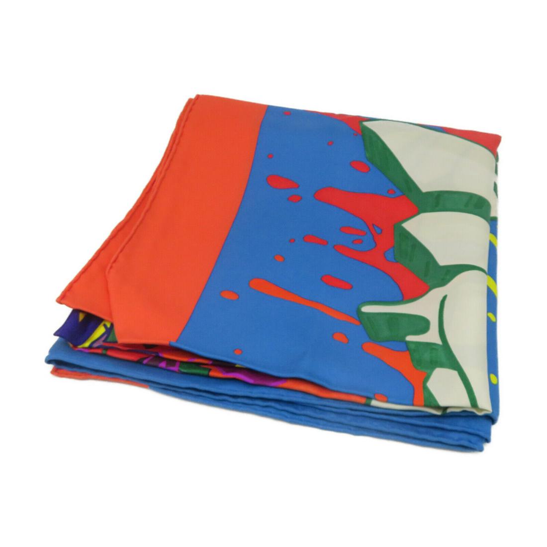 Hermes Scarf Scarves Silk Multicolor: Hermes Scarf Scarves Silk Multicolor Style: scarf Material: silk Color: Mulch color Size Type: Regular Type: scarf Frame Color: Mulch color AB: Very Good The Mynt Guarantee: All items in this auction