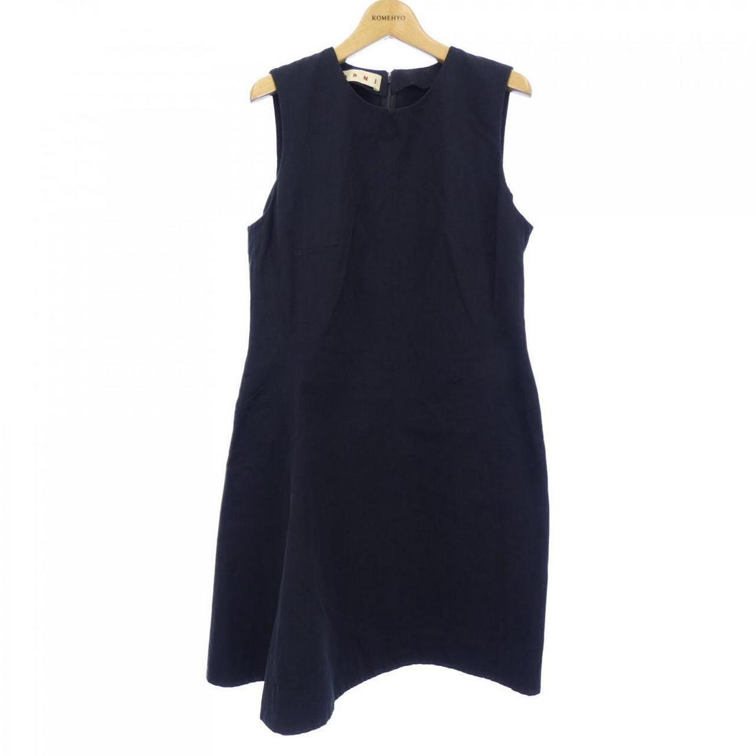 Marni MARNI Dress: Marni MARNI Dress Style: ONE-PIECE DRESS Color: Navy Gender: Ladies" Size: 42 Size Type: Regular Actualsize: Backbody Length:93cm Body width:45cm Full length:96cm Type: ONE-PIECE DRESS B: Reasonable W