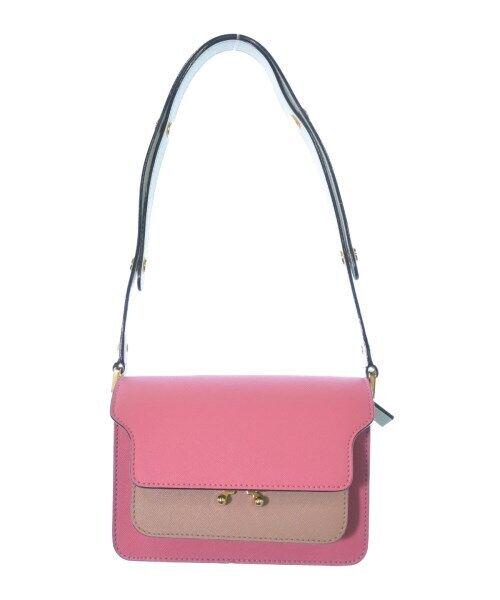 MARNI Shoulder bag PinkxBeige: MARNI Shoulder bag PinkxBeige Style: Shoulder Bag Color: PinkxBeige Type: Shoulder Bag B: Reasonable Wear and Tear The Mynt Guarantee: All items in this auction are guaranteed to be 100% authentic. At