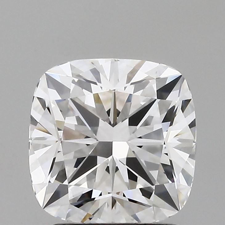 Ideal Loose Diamond - Cushion 1.79ct D VVS2: Ideal Loose Diamond - Cushion 1.79ct D VVS2 Ideal Cut: Yes Source: This is a real non-mined Diamond that has been grown in a lab Shape: Cushion Carats: 1.79 Color: D Clarity: VVS2 Ratio: 1.0071 Polish