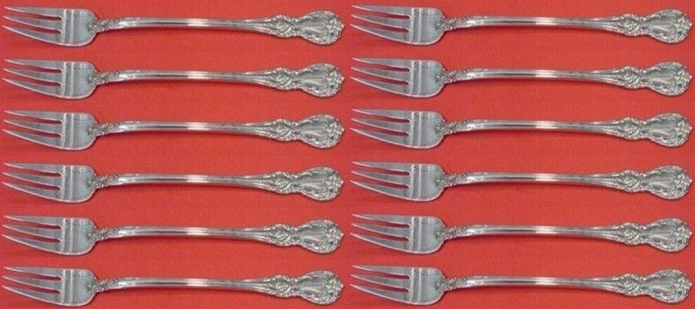 Old Master by Towle Sterling Silver Cocktail Forks 5 7/8" Set of 12: Old Master by Towle Sterling Silver Cocktail Forks 5 7/8" Set of 12 Old master by towlesterling silver set of 12 cocktail forks 5 7/8" in the pattern old master by towle. They are not monogrammed and 