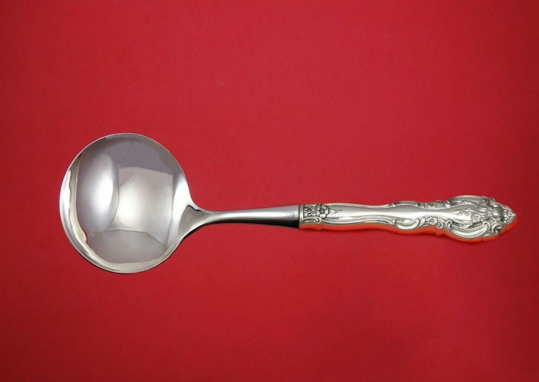 La Scala by Gorham Sterling Silver Gravy Ladle Custom Made HH WS 8" Serving: La Scala by Gorham Sterling Silver Gravy Ladle Custom Made HH WS 8" Serving La scala by gorhamsterling silver hollow handle with stainless implement gravy ladle, 8" (bowl 2 3/4" x 2 1/4" ) custom made