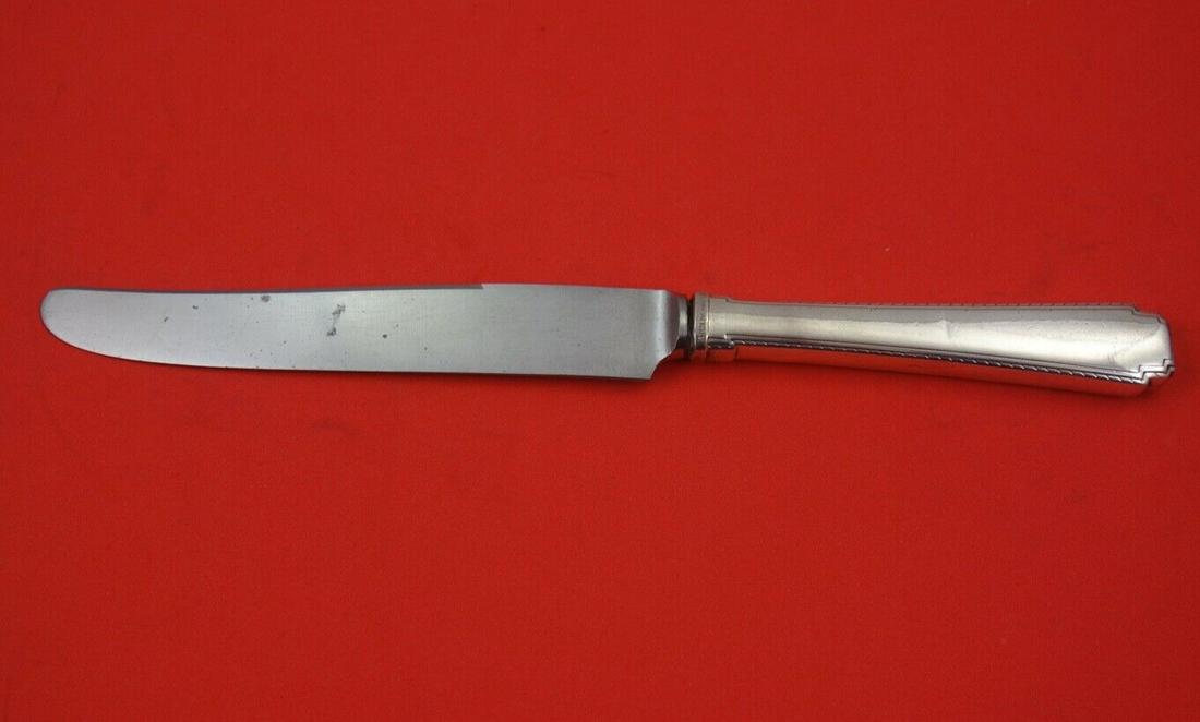 Rhythm By Wallace Sterling Silver Regular Knife Pitted Blade French 8 5
