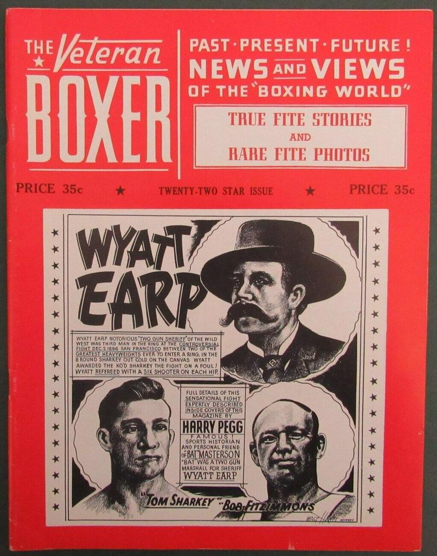 The Veteran Boxer Magazine Twenty-Two Star Issue "Wyatt Earp" 167710: The Veteran Boxer Magazine Twenty-Two Star Issue "Wyatt Earp" 167710 Sport: Boxing Product: Magazine Original/Reprint: Original Autograph Authentication: Seller League: Boxing Pre-Owned PLEASE NOTE: F