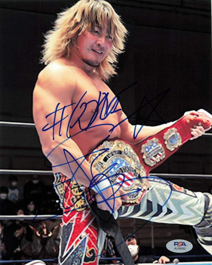 Hiroshi Tanahashi signed 8x10 photo PSA/DNA WWE Autographed Wrestling: Hiroshi Tanahashi signed 8x10 photo PSA/DNA WWE Autographed Wrestling Original/Reprint: Original Product: Photo Sport: Wrestling Pre-Owned PLEASE NOTE: Framed Large or heavy Items do not have shipping