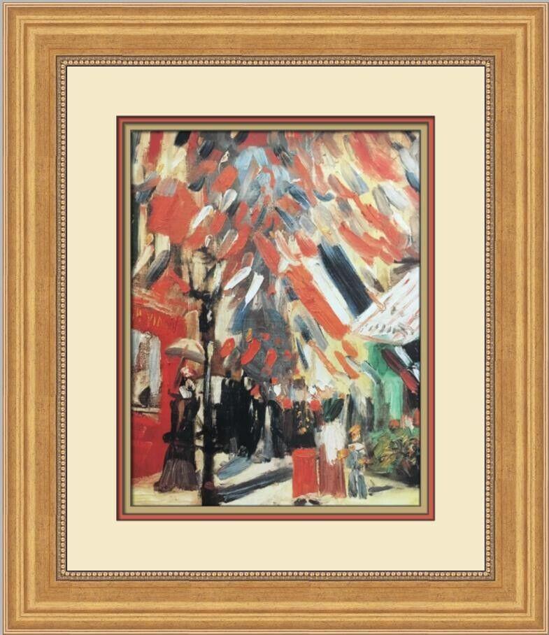 Vincent Van Gogh 14th of July Celebration in Paris Custom Framed Print: Vincent Van Gogh 14th of July Celebration in Paris Custom Framed Print Artist: Vincent van Gogh Unit Of Sale: Single Piece Size: Medium Custom Bundle: No Item Length: 15 in Region Of Origin: United St