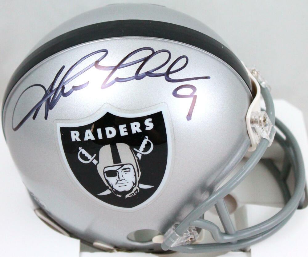 Shane Lechler Autographed Oakland Raiders Mini Helmet-Beckett W hologram: Shane Lechler Autographed Oakland Raiders Mini Helmet-Beckett W hologram Sport: Football Product: Helmet Original/Reprint: Original Player: Shane Lechler Team: Oakland Raiders Autograph Authentication