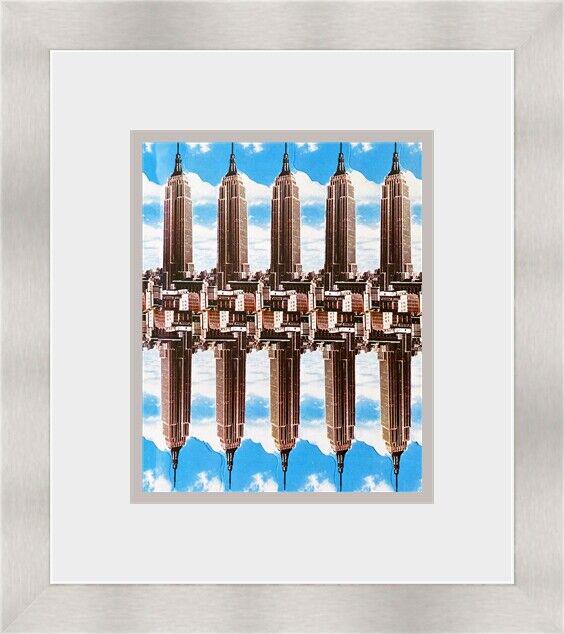 Peter Max - Empire State Building Newly Custom Framed Print: Peter Max - Empire State Building Newly Custom Framed Print Features: Framed Matted Region Of Origin: usa Item Width: 12 in Title: Empire State Building Production Technique: Lithography Item Length: