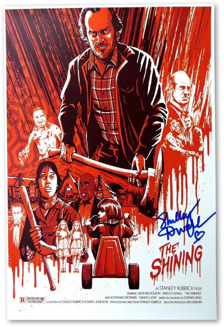 Shelley Duvall Signed Autographed 12X18 Print Art Movie Poster The Shining: Shelley Duvall Signed Autographed 12X18 Print Art Movie Poster The Shining Industry: Movies Object Type: Poster Original/Reproduction: Original Autograph Authentication: James Spence (JSA) Signed By: