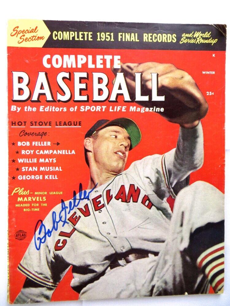 Bob Feller Signed Autographed Magazine Street & Smith 1951 Indians JSA: Bob Feller Signed Autographed Magazine Street & Smith 1951 Indians JSA Sport: Baseball Product: Magazine Original/Reprint: Original Player: Bob Feller Team: Cleveland Indians Autograph Authentication: