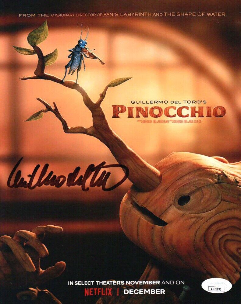 Guillermo Del Toro Signed Autographed 8X10 Photo Pinocchio JSA: Guillermo Del Toro Signed Autographed 8X10 Photo Pinocchio JSA Industry: Movies Object Type: Photograph Original/Reproduction: Original Autograph Authentication: James Spence (JSA) Player: Guillermo D