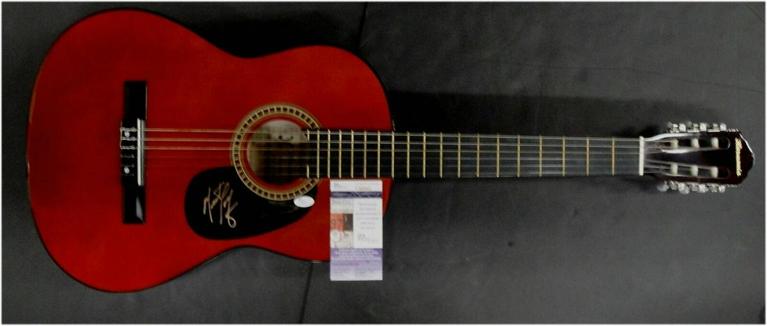 Meat Loaf Hand Signed Auto Acoustic Guitar Rocky Horror Beckett JSA: Meat Loaf Hand Signed Auto Acoustic Guitar Rocky Horror Beckett JSA Industry: Music Object Type: Guitar & Guitar Pick Original/Reproduction: Original Autograph Authentication: James Spence (JSA) Playe