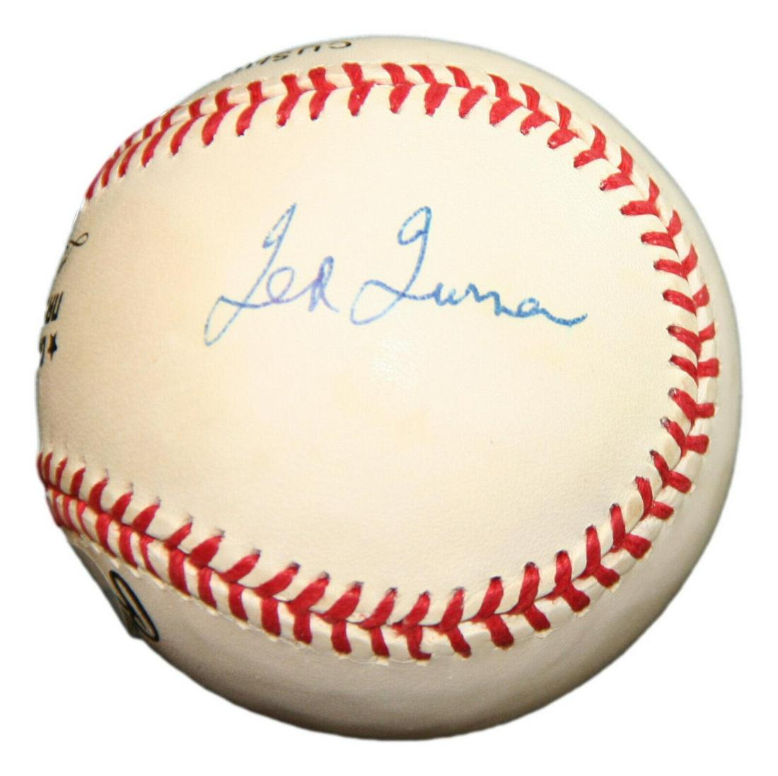 Ted Turner Signed ONL Baseball Autographed Braves CNN TBS TCM PSA/DNA AL82270: Ted Turner Signed ONL Baseball Autographed Braves CNN TBS TCM PSA/DNA AL82270 Player: Ted Turner Sport: Baseball-MLB Autograph Type: Authentic Original Product Type: Autographed Baseball Signed: Yes A